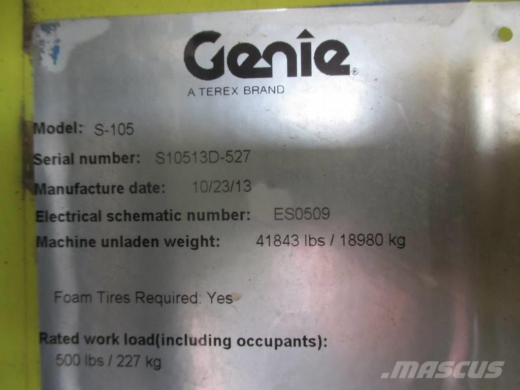 Genie S 105 Телескопични повдигачи
