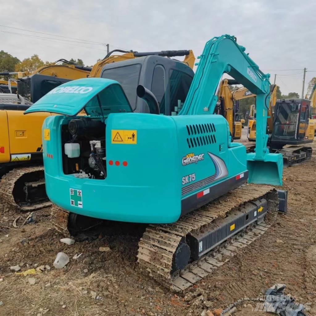 Kobelco SK 75 Верижен екскаватор