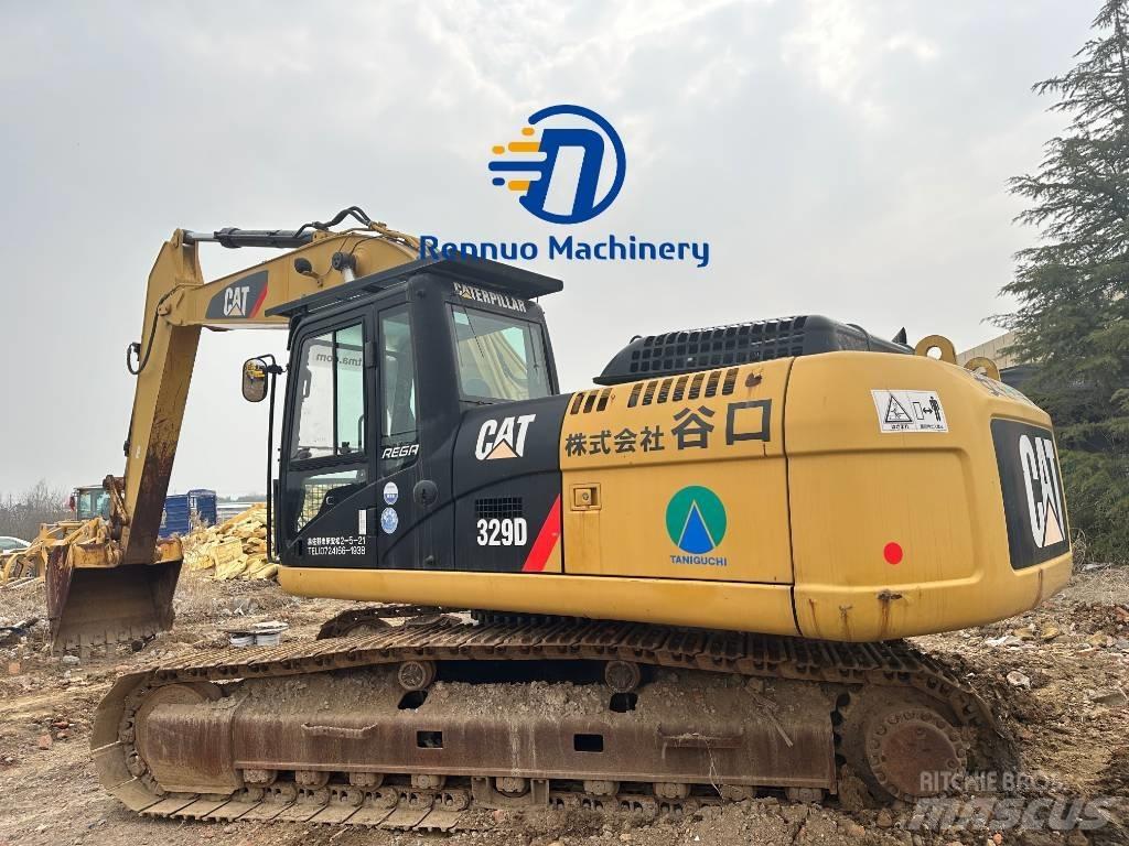CAT 329D Верижен екскаватор
