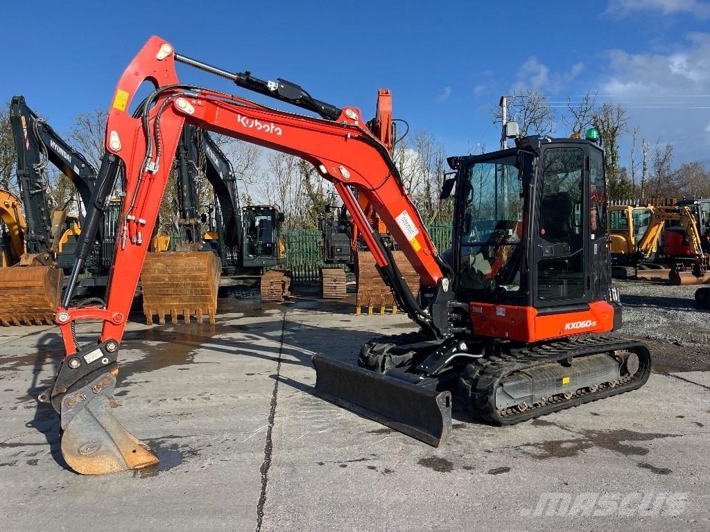 Kubota KX 060-5 Мини екскаватори < 7 т