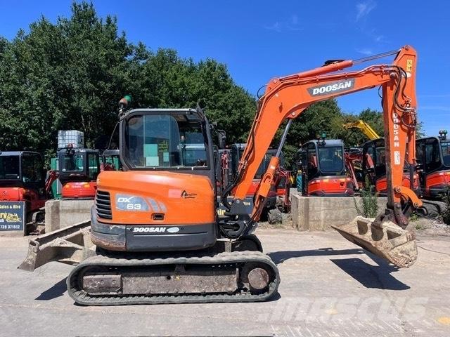 Doosan DX 63-3 Мини екскаватори < 7 т