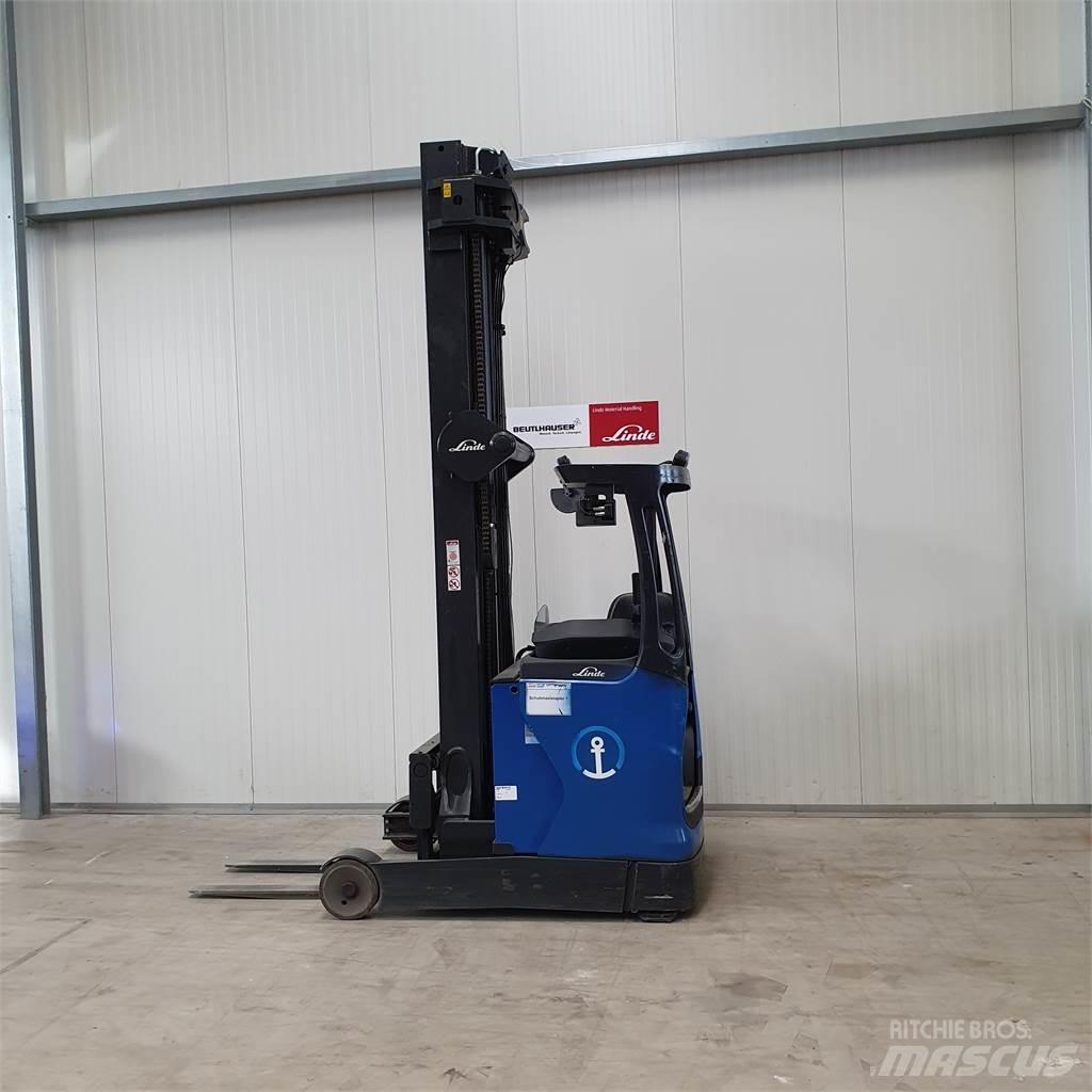 Linde R16HD Ретрак/ Високоповдигач с изместване на вилката напред