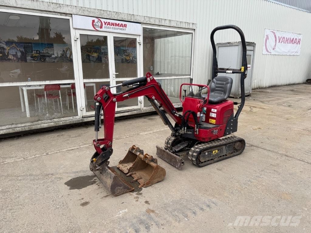 Yanmar SV08 (1E097) Мини екскаватори < 7 т