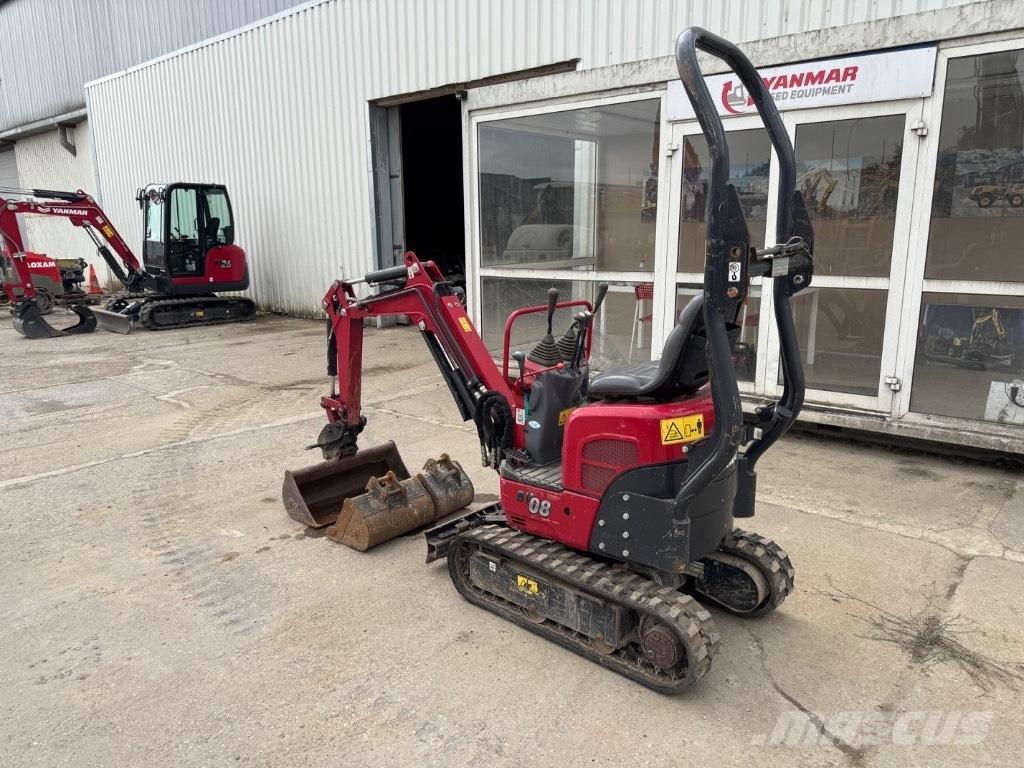 Yanmar SV08 (1E097) Мини екскаватори < 7 т