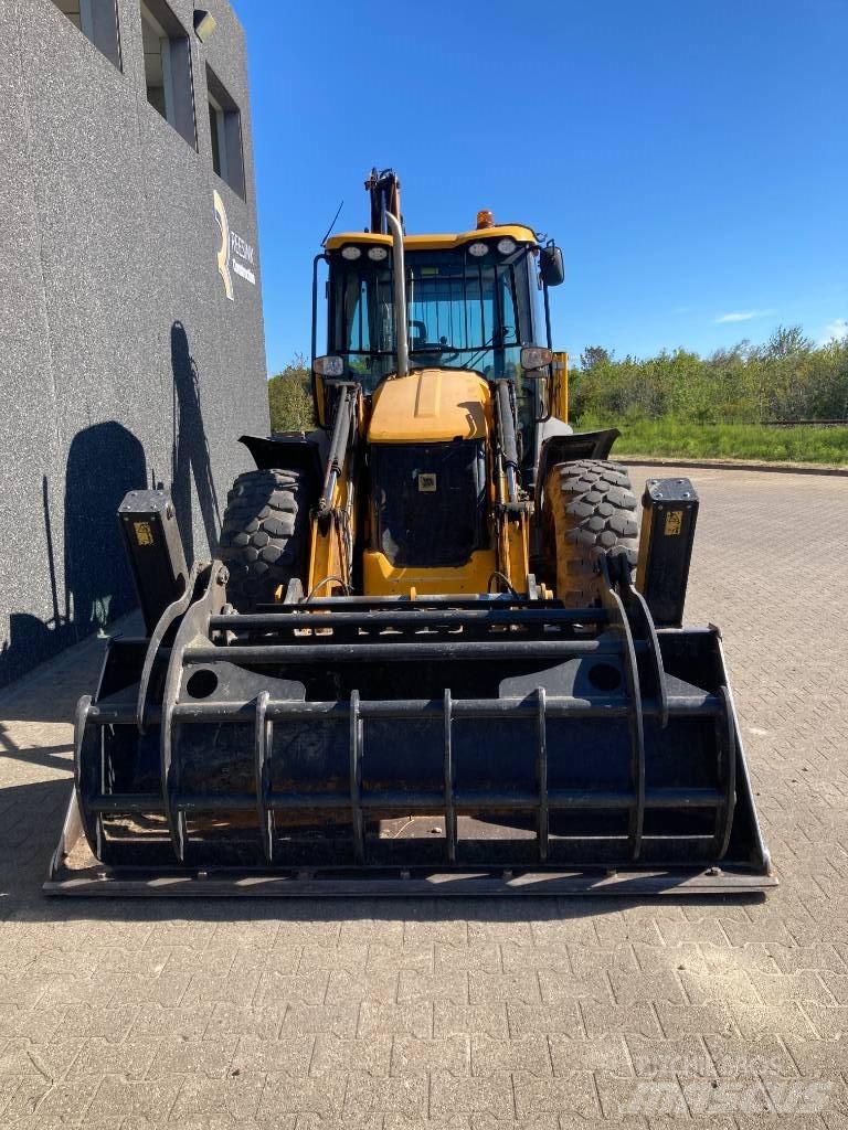 JCB 5 CX Wastemaster Товарач със заден ексватор