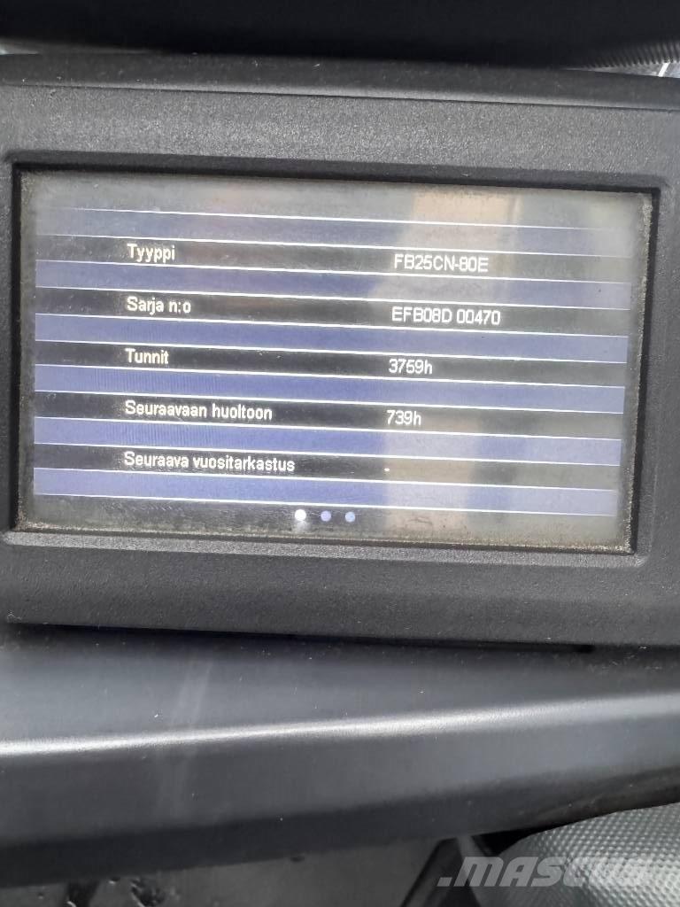 Mitsubishi FB 25 CN Електрически вилични кари-повдигачи