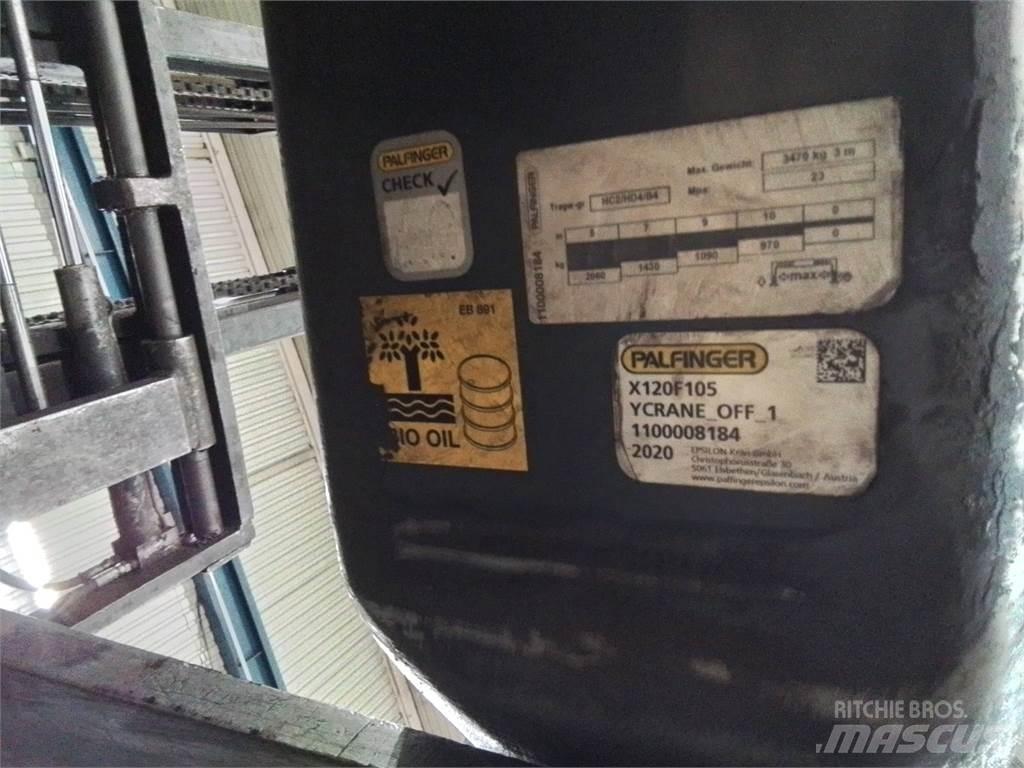 Palfinger X120f105 Претоварващи кранове