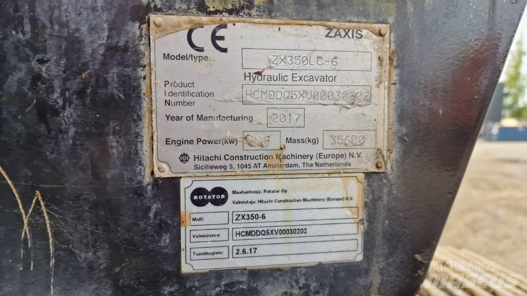 Hitachi ZX 350 LC-6 Верижен екскаватор