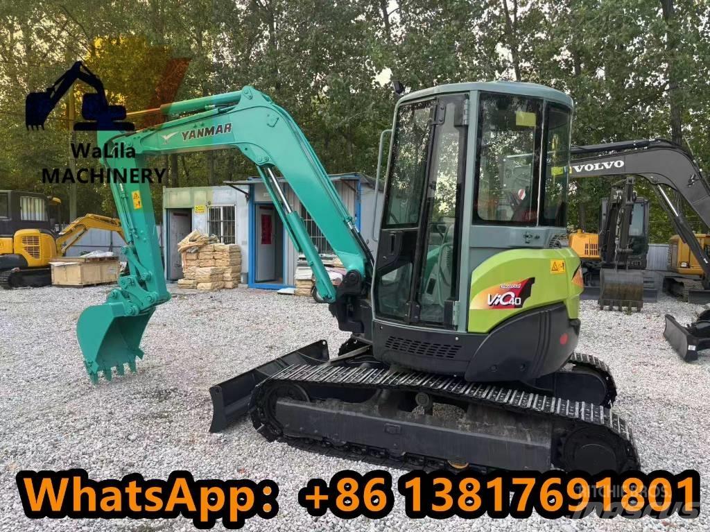 Yanmar Vio 40 Мини екскаватори < 7 т