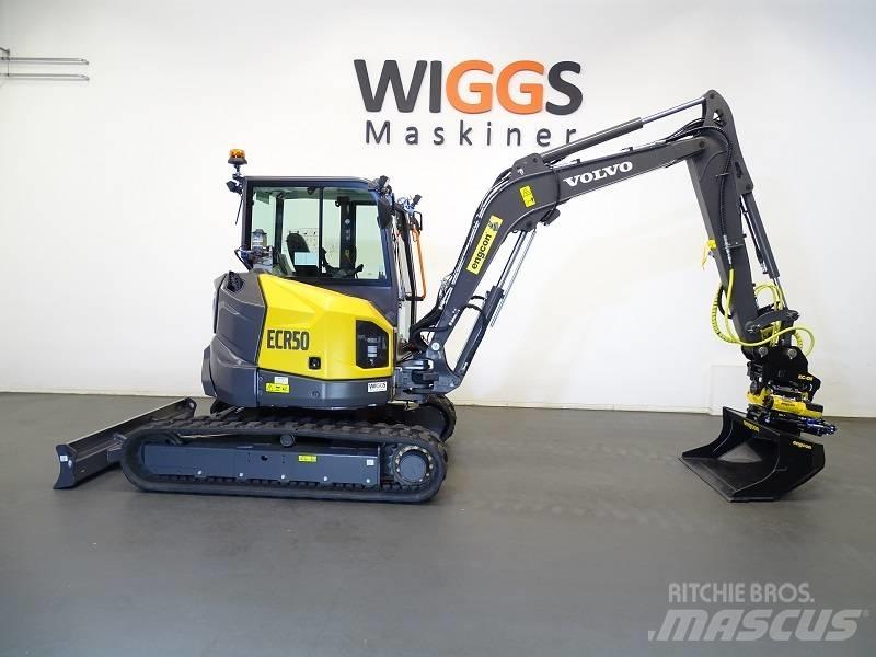 Volvo ECR50F Мини екскаватори < 7 т
