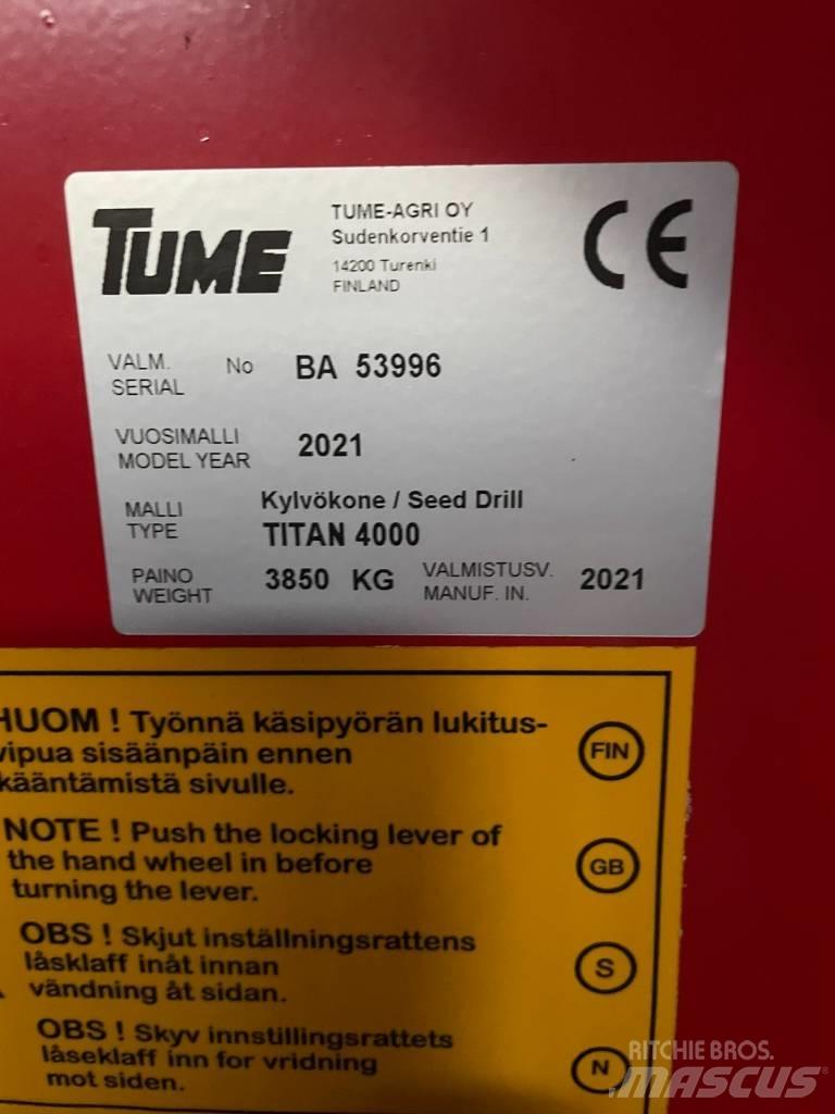 Tume Titan 4000 Комбинирани редосеялки