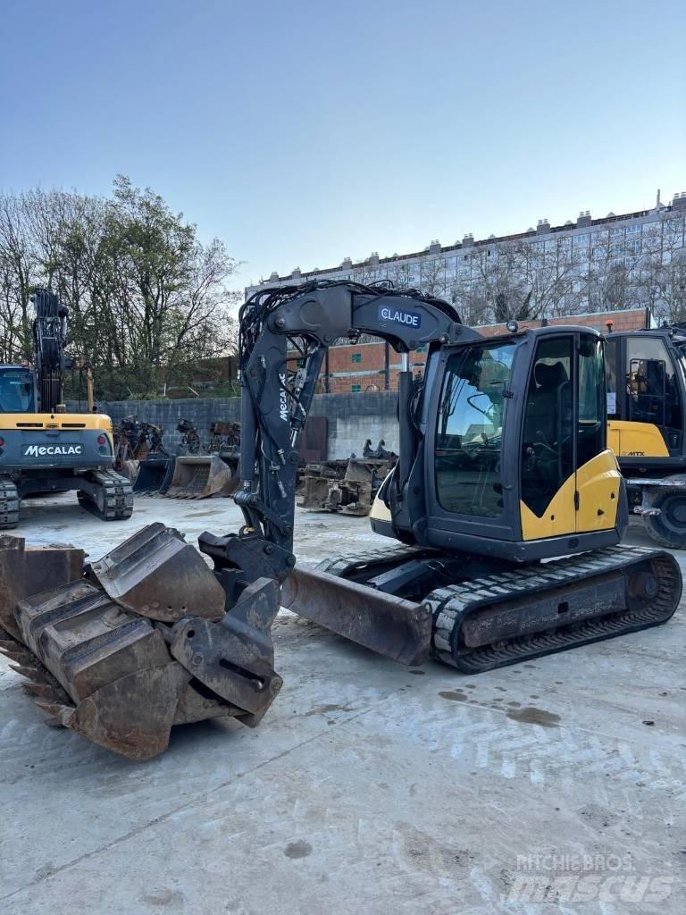 Mecalac 8 M CR Средни екскаватори 7т - 12т