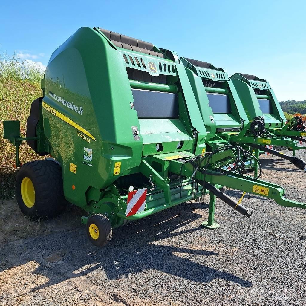 John Deere V 451 M Сламопреси за кръгли бали

