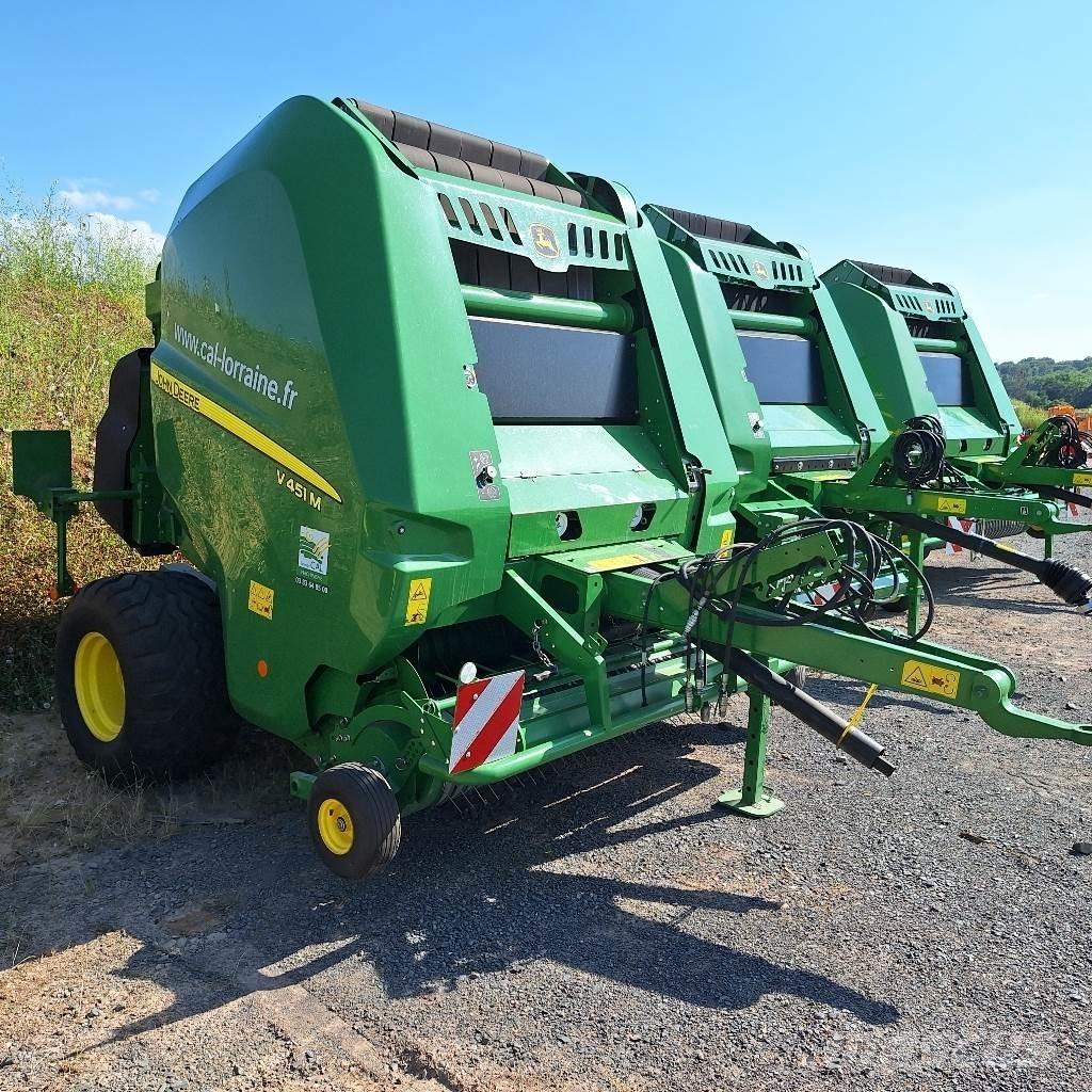 John Deere V 451 M Сламопреси за кръгли бали

