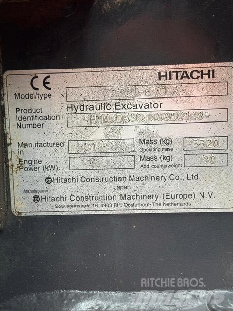 Hitachi ZX 33 U-6 Мини екскаватори < 7 т