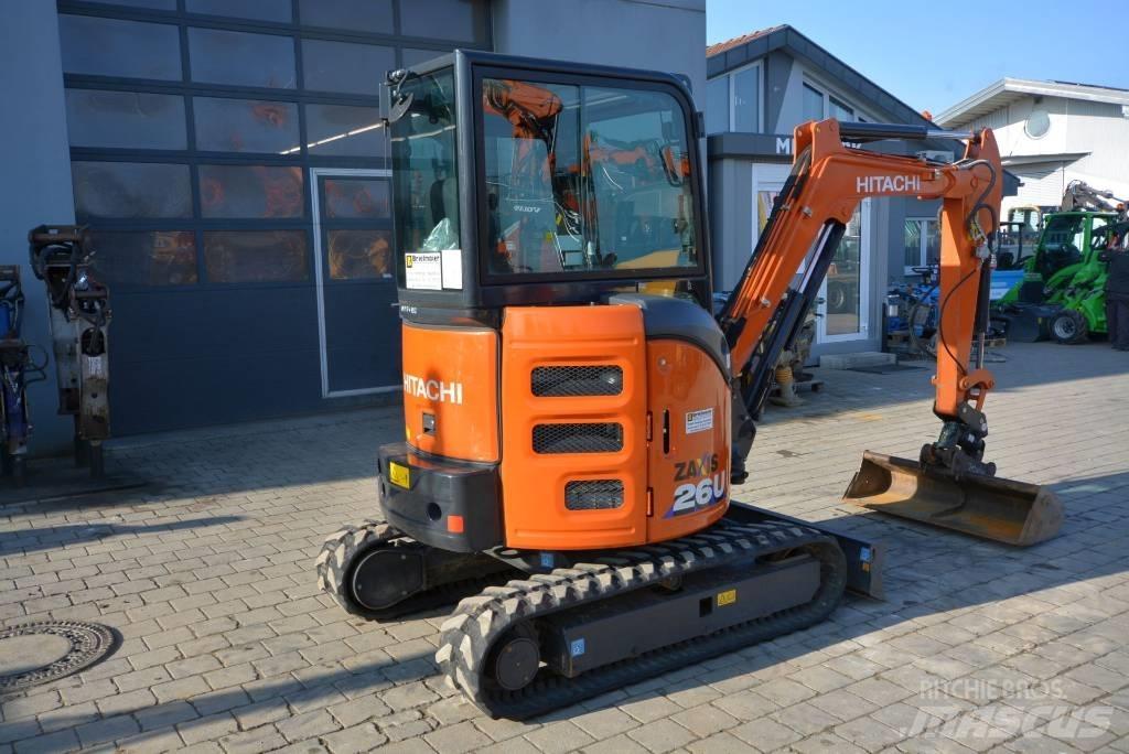 Hitachi ZX 26 U-6 Мини екскаватори < 7 т