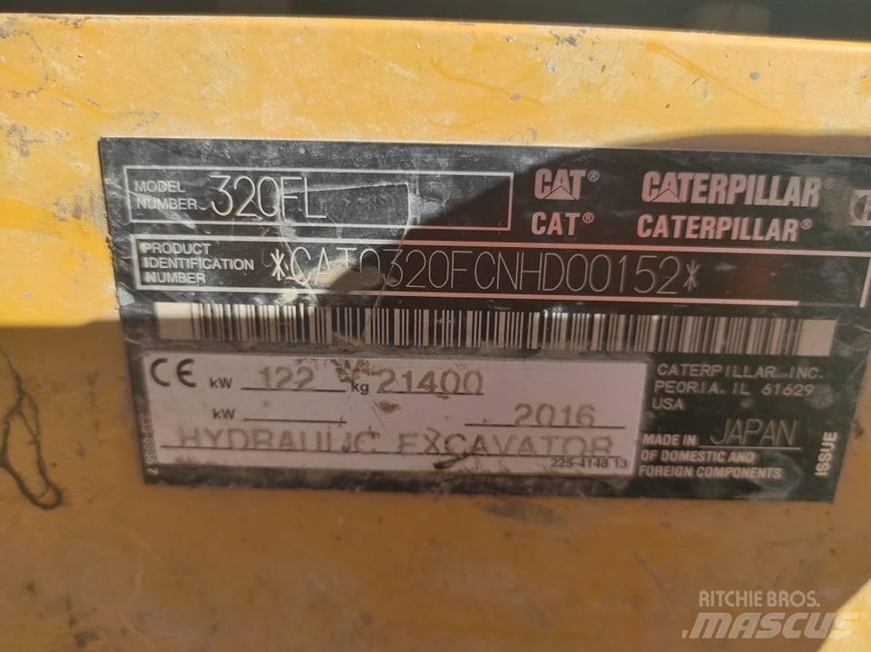 CAT 320 FL 3D Верижен екскаватор