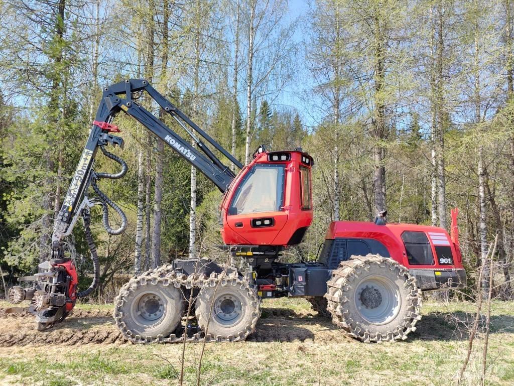 Komatsu 901 Харвестери
