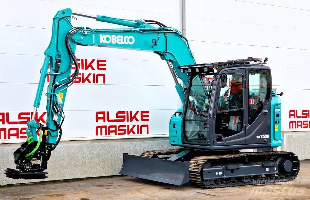 Kobelco SK75 SR-7 Верижен екскаватор