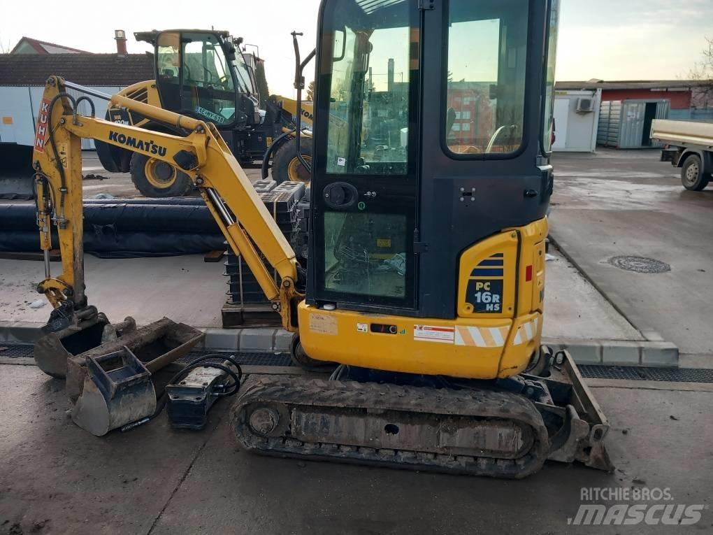Komatsu PC 16 R-3HS Мини екскаватори < 7 т