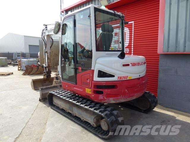 Takeuchi TB 260 Мини екскаватори < 7 т