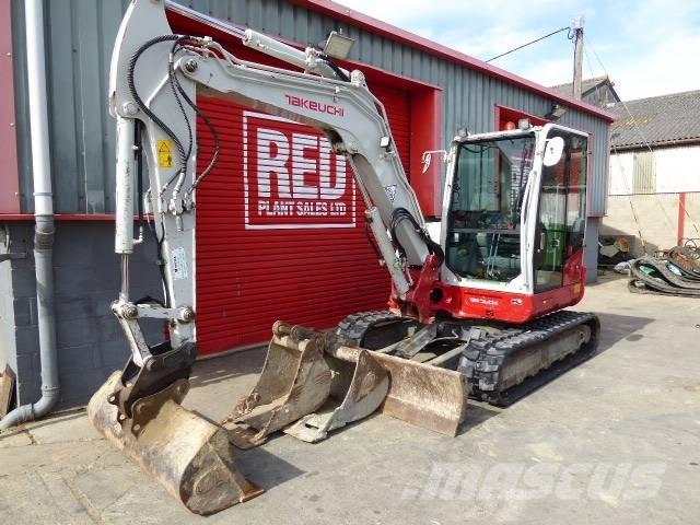Takeuchi TB 260 Мини екскаватори < 7 т