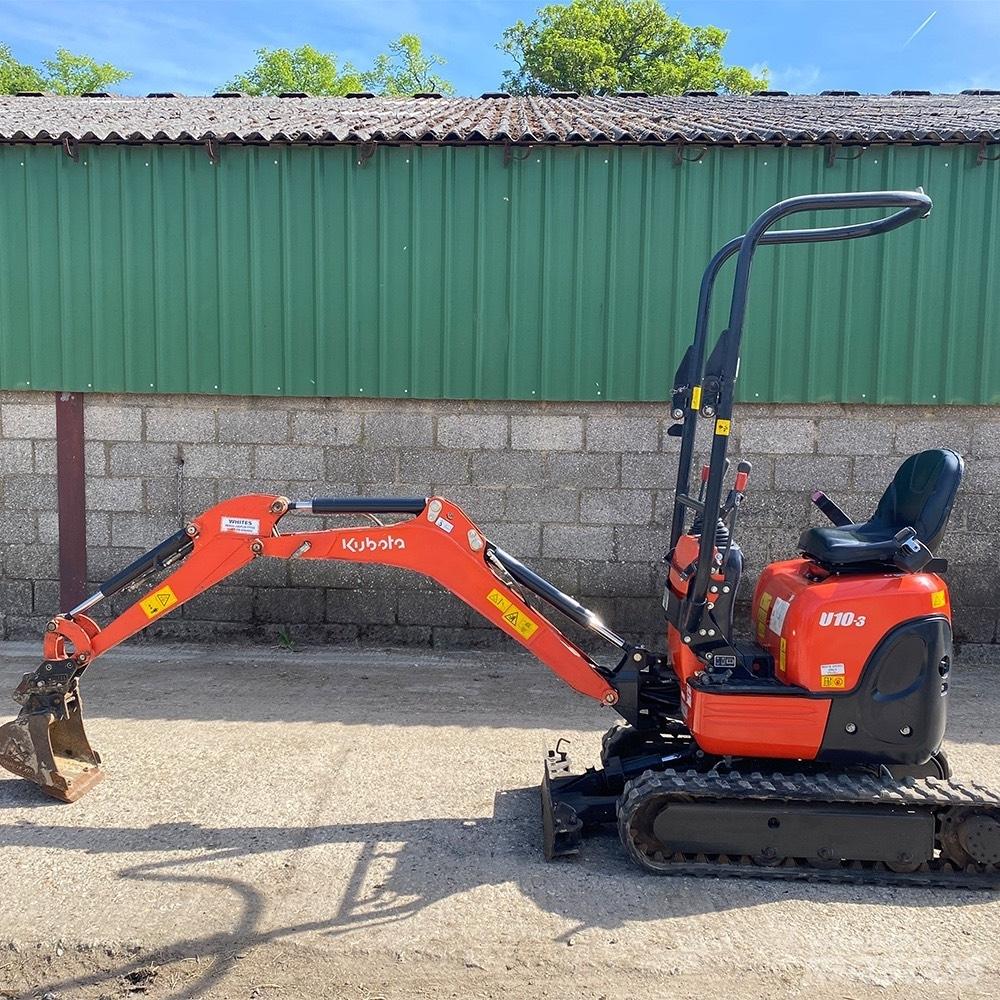 Kubota U10-3 Мини екскаватори < 7 т