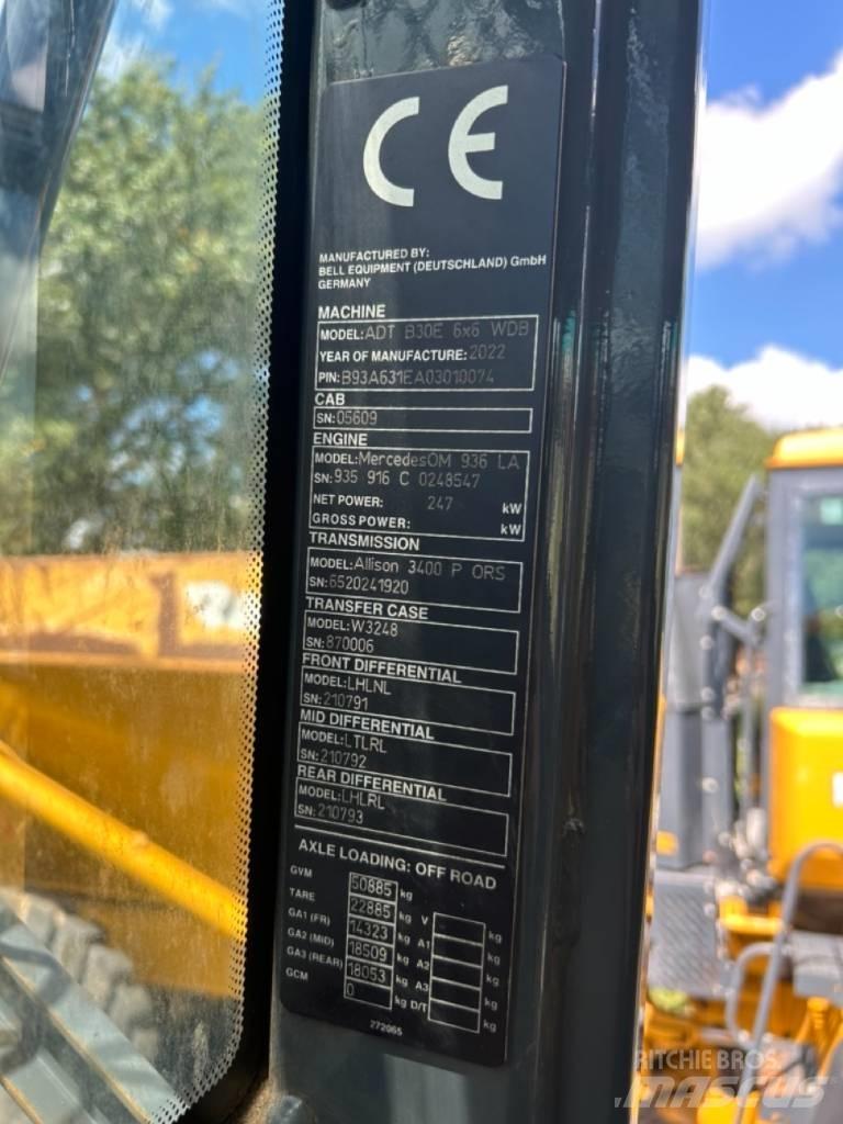 Bell B30E Дъмпери/моторни превозни средства