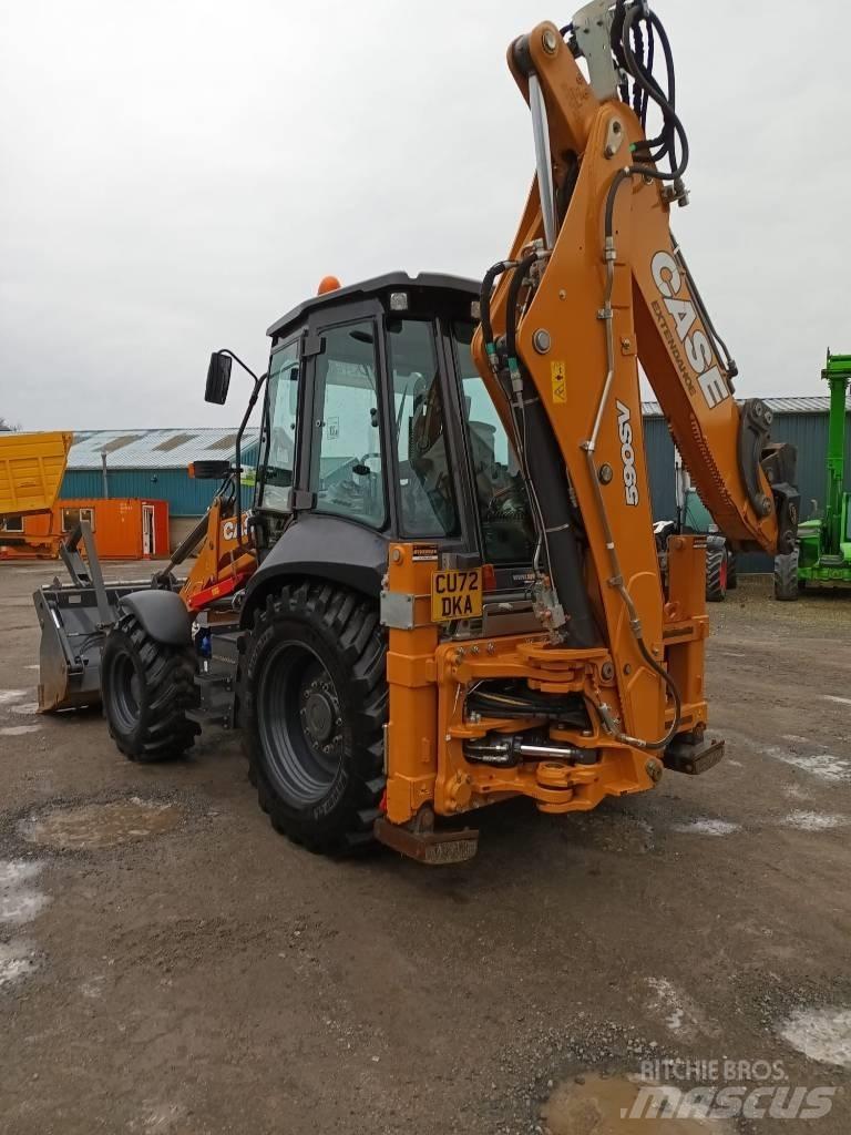 CASE 590SV Товарач със заден ексватор