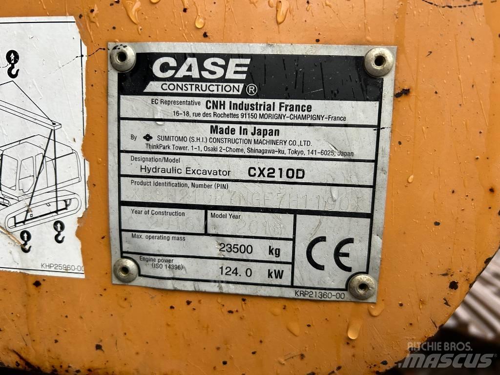 CASE CX 210 D Верижен екскаватор