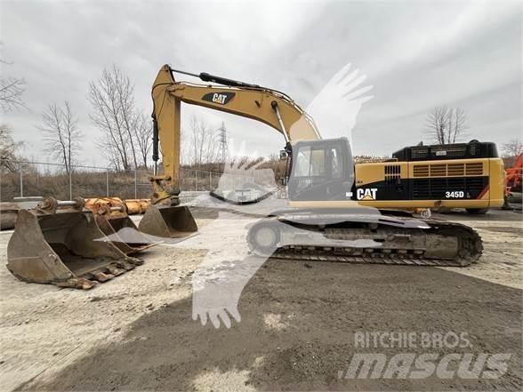 CAT 345D Верижен екскаватор