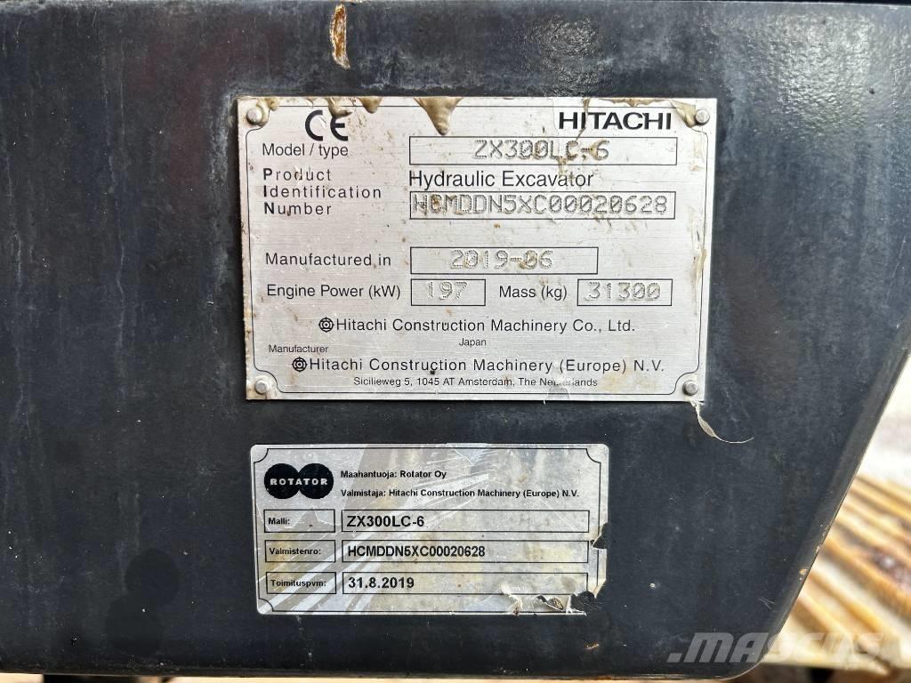 Hitachi ZX 300 LC-6 Верижен екскаватор