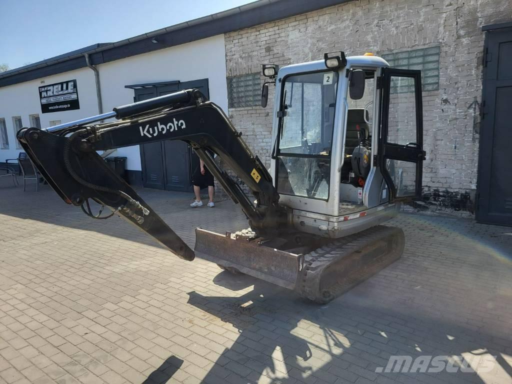Kubota KX 61-3 Мини екскаватори < 7 т