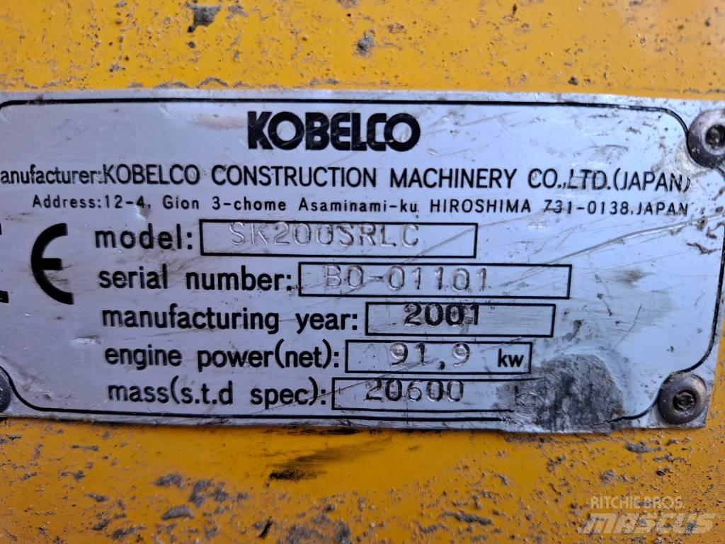Kobelco SK200SRLC Верижен екскаватор