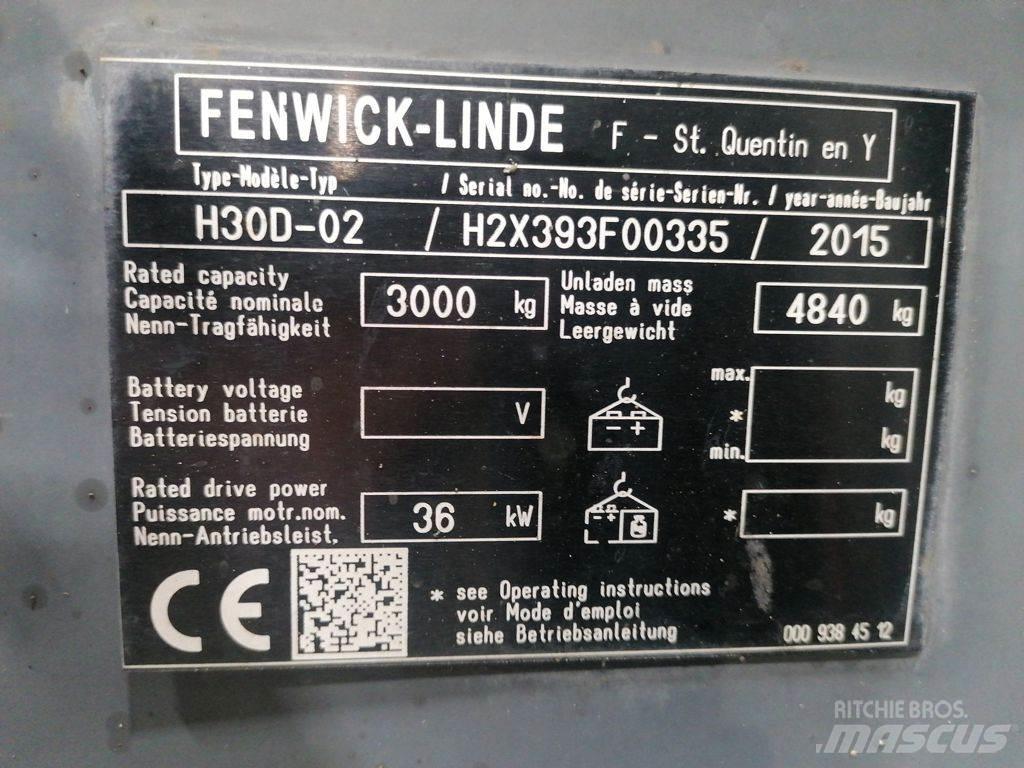 Linde H30D-02 Дизелови камиони
