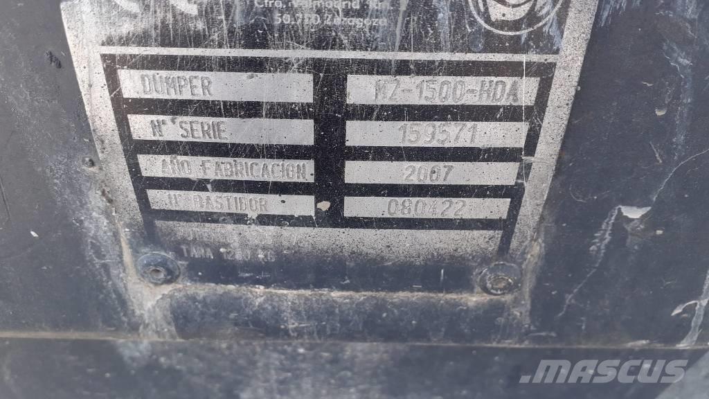 Mz Imer MZ-1500-HDA Странични самосвали