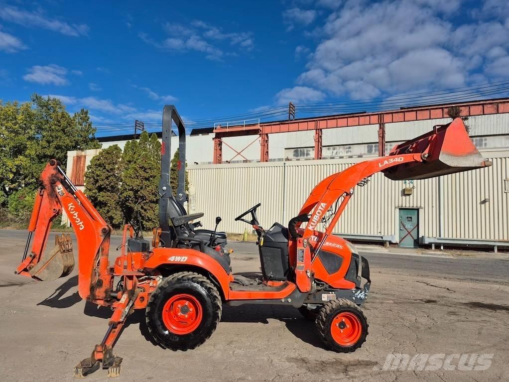Kubota BX23S Товарач със заден ексватор