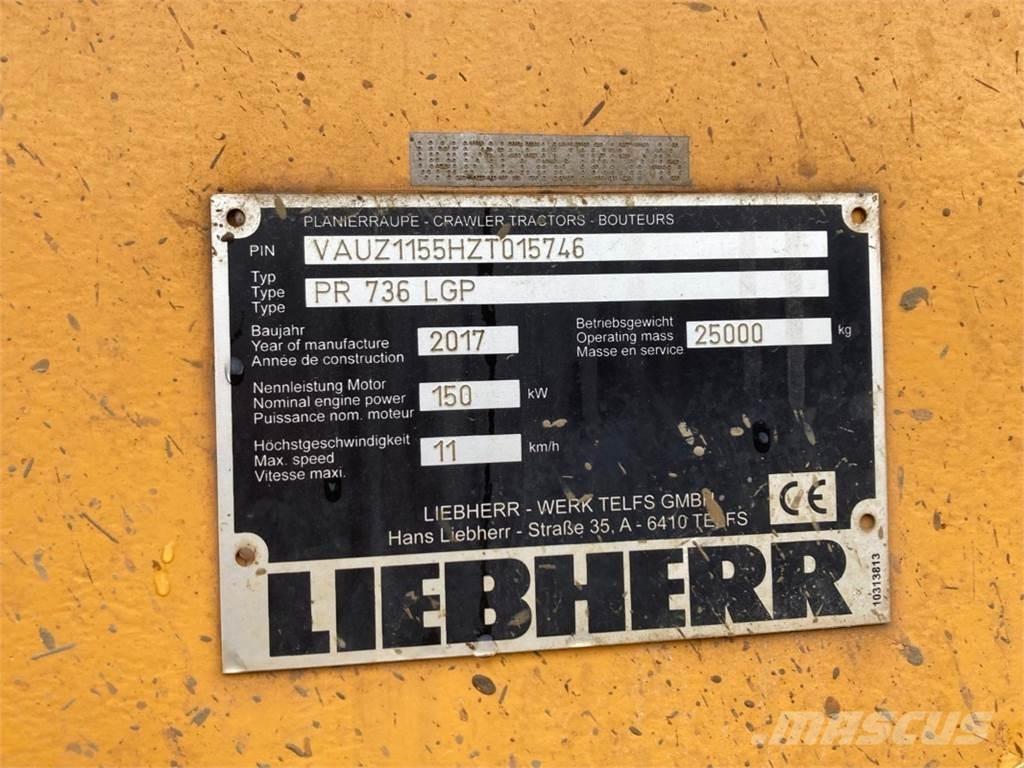 Liebherr PR736 LGP Верижни булдозери
