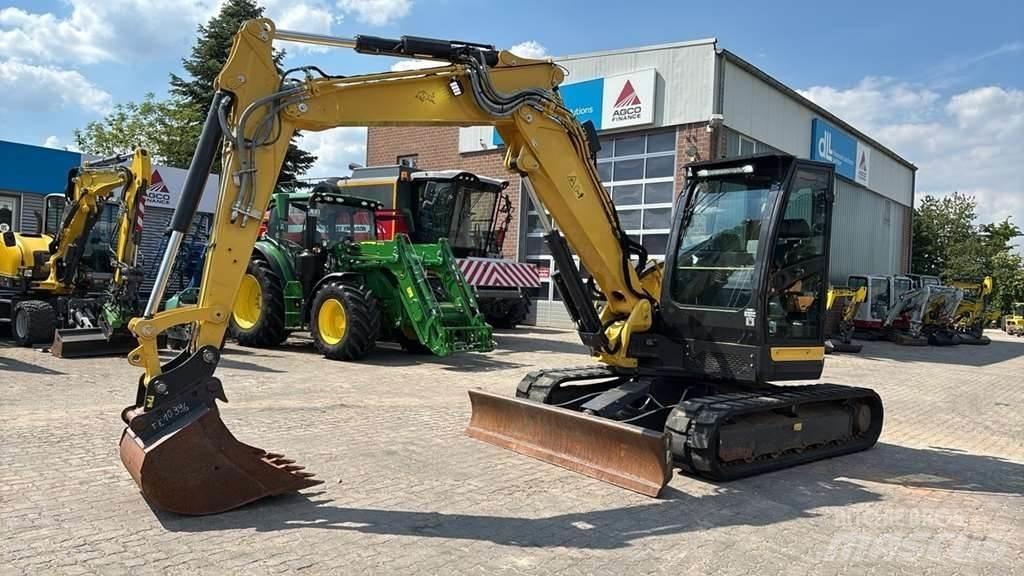 Yanmar Vio 80 0 Мини екскаватори < 7 т