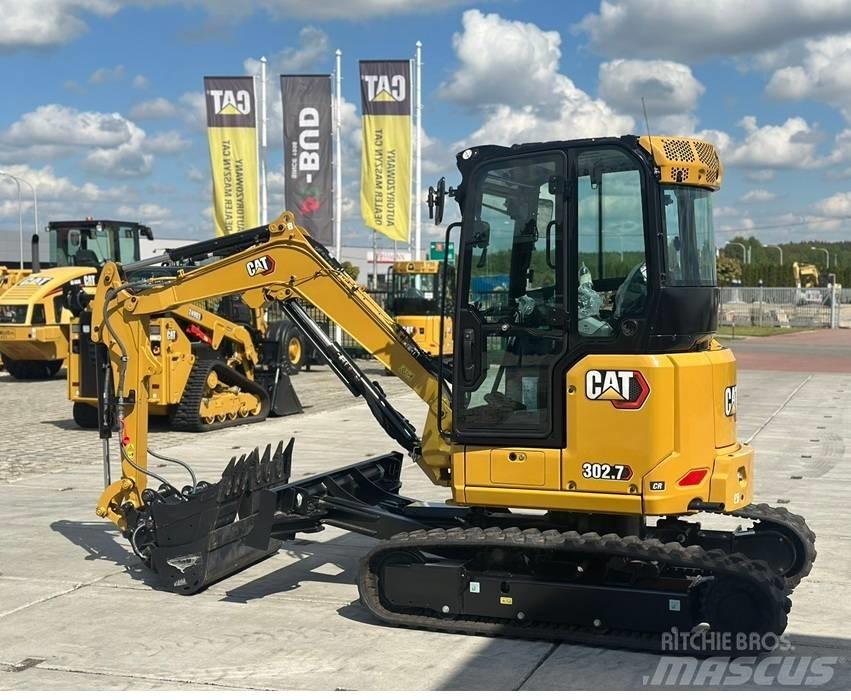 CAT 302.7 CR Мини екскаватори < 7 т