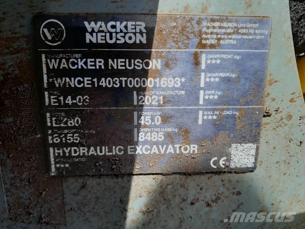 Wacker Neuson EZ 80 Верижен екскаватор
