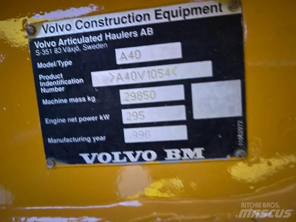Volvo A40C Дъмпери/моторни превозни средства