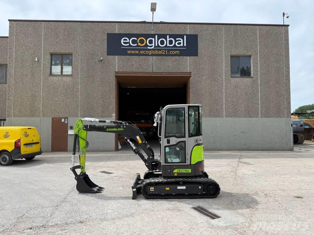Zoomlion ZE27 GU Мини екскаватори < 7 т