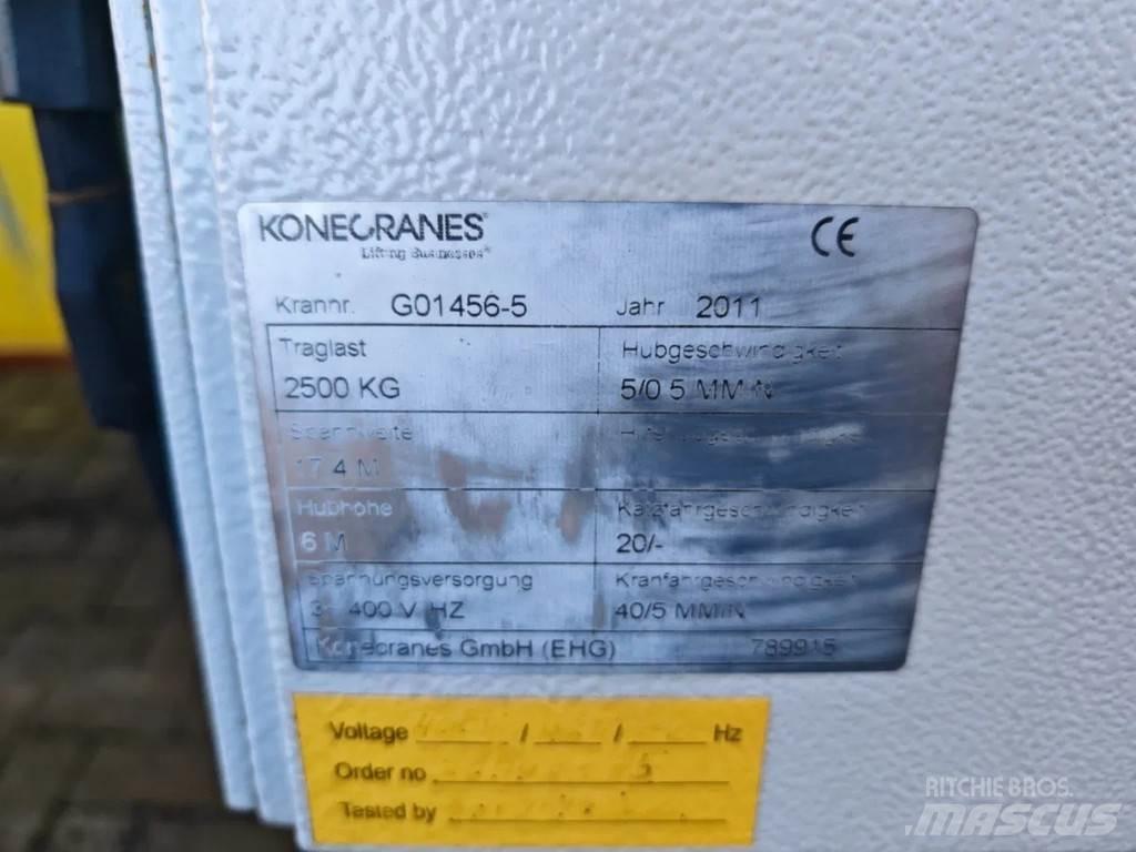 Konecranes 2.5 Ton Мостови и портални кранове