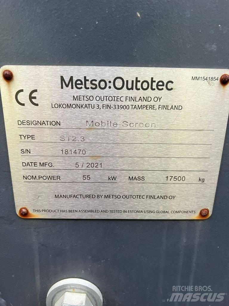 Metso ST2.3 Мобилни скрийнери
