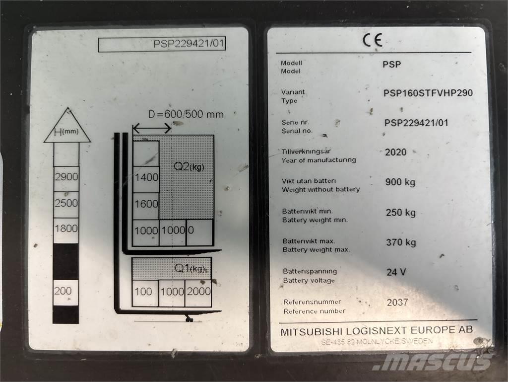 Atlet PSP160 Самоходни товарачи
