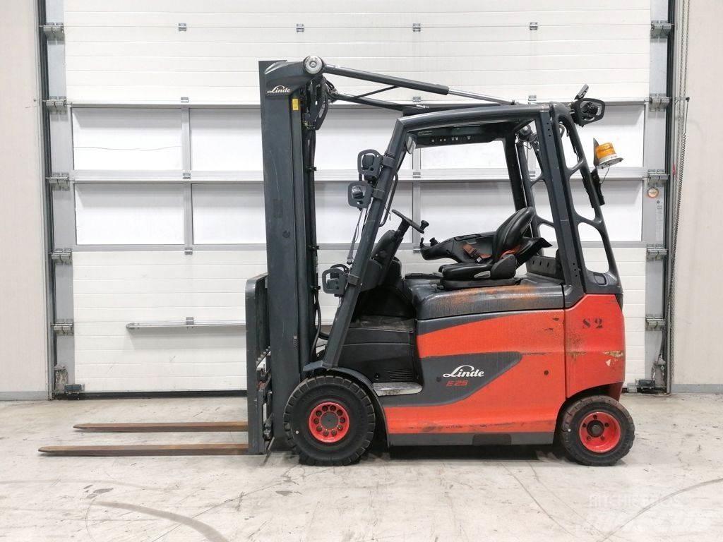 Linde E25H-01/600 Електрически вилични кари-повдигачи