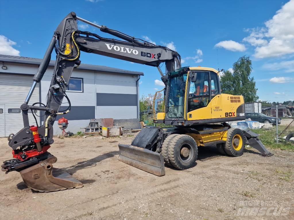 Volvo EW160C Колесни екскаватори