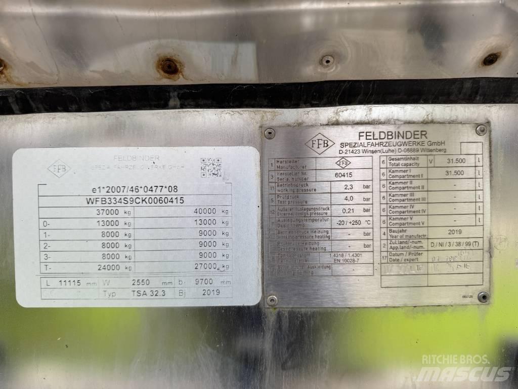Feldbinder TSA 32.3 Цистерна