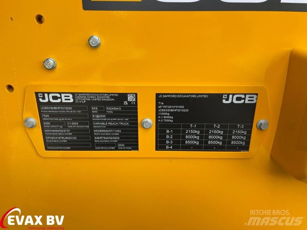JCB 532-60 Телескопични товарачи за селското стопанство